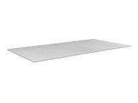 Plateaux dinatoires réversibles Ping Pong avec accessoires - Compatible tables de jeu 7 pieds - Coloris Blanc boisé