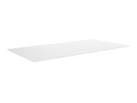 Plateaux dinatoires réversibles Ping Pong avec accessoires - Compatible tables de jeu 7 pieds - Coloris Blanc laqué
