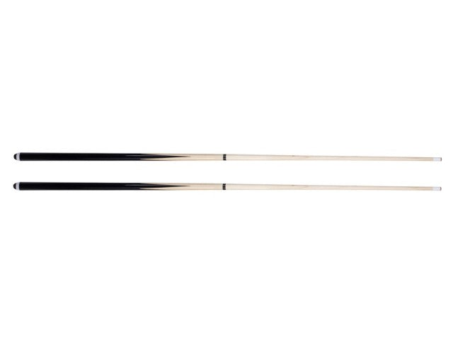 Set de 2 queues de billard en ramin 145cm