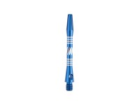 Jeu de 3 fléchettes professionnelles à pointe plastique 22gr - Modèle Deep Sea - Coloris bleu