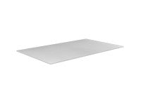Plateaux dinatoires réversibles Ping Pong avec accessoires - Compatible tables de jeu 6 pieds - Coloris Blanc boisé