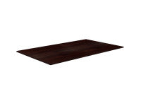 Plateaux dinatoires réversibles Ping Pong avec accessoires - Compatible tables de jeu 6 pieds - Coloris Wengé boisé