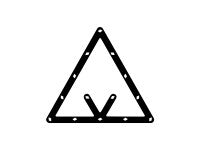 Triangle de positionnement multi-combinaisons pour billes de 57mm - Lot de 6pcs