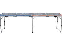 Table Beer-Pong LED 240cm pliable
