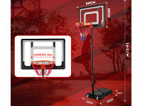 Panier de basket 1.60m à 2.10m - Modèle Training