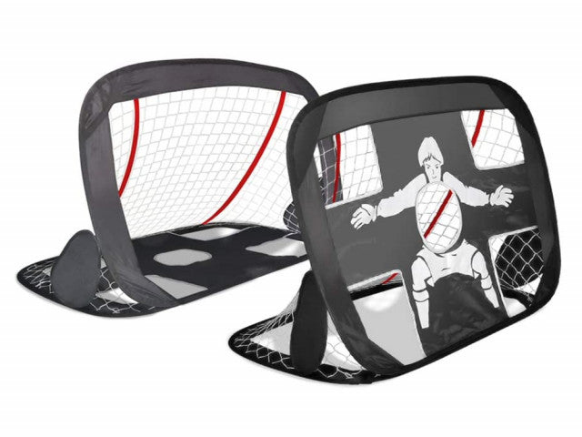 Cage de foot pliable 2en1 120x90cm - Modèle Newbie