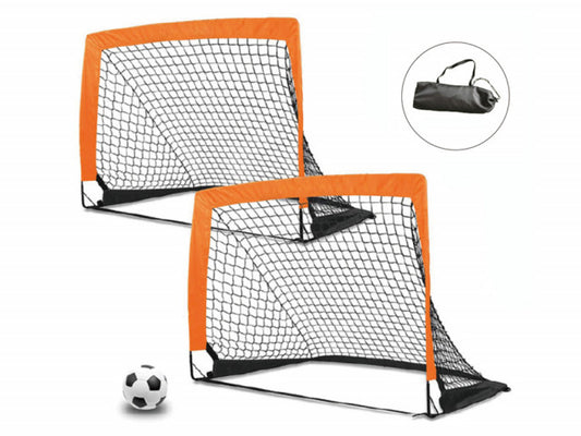 Set de 2 cages de foot 120x90cm - Modèle Challenge