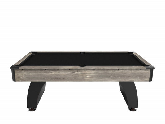 Billard Dallas 7 pieds - Coloris Industriel tapis noir