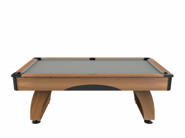 Billard Dallas 7 pieds - Coloris Hêtre boisé tapis gris