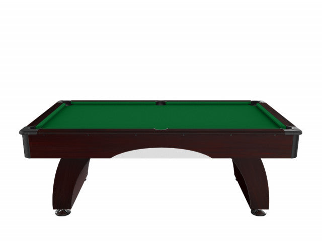 Billard Dallas 7 pieds - Coloris Wengé boisé tapis vert