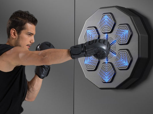 Cible murale électronique d'entraînement de boxe