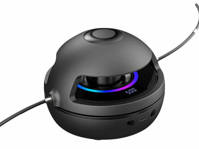 Corde à sauter horizontale avec système audio Bluetooth - Modèle DualJump - Noire