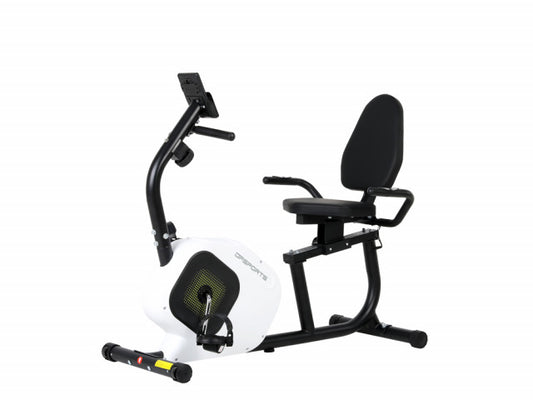 Vélo d'appartement semi-allongé DF SPORTS - Gamme Saturne