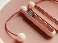 Corde à sauter à compteur électronique - Modèle Jump4it - Rose