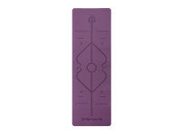 Tapis de Yoga DF SPORTS antidérapant 183x61x0.6cm avec housse - Modèle Nirvana - Violet
