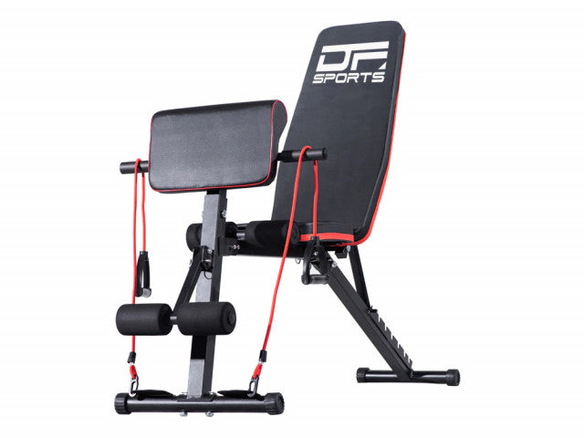 Banc de musculation DF SPORTS inclinable multifonctions - Modèle Mercure