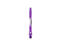 Jeu de 3 fléchettes professionnelles à pointe acier 23gr - Modèle Cupra - Coloris violet (4)