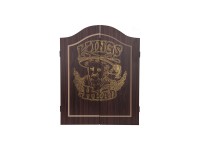 Jeu de fléchettes professionnel Ø 45cm - Modèle King's Head  (2)