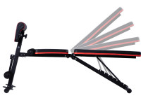 Banc de musculation DF SPORTS inclinable multifonctions - Modèle Mercure (2)